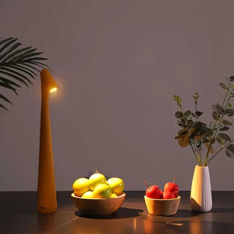 Bordslampa Modern LED Trådlös Touchkontroll | Veska Orange