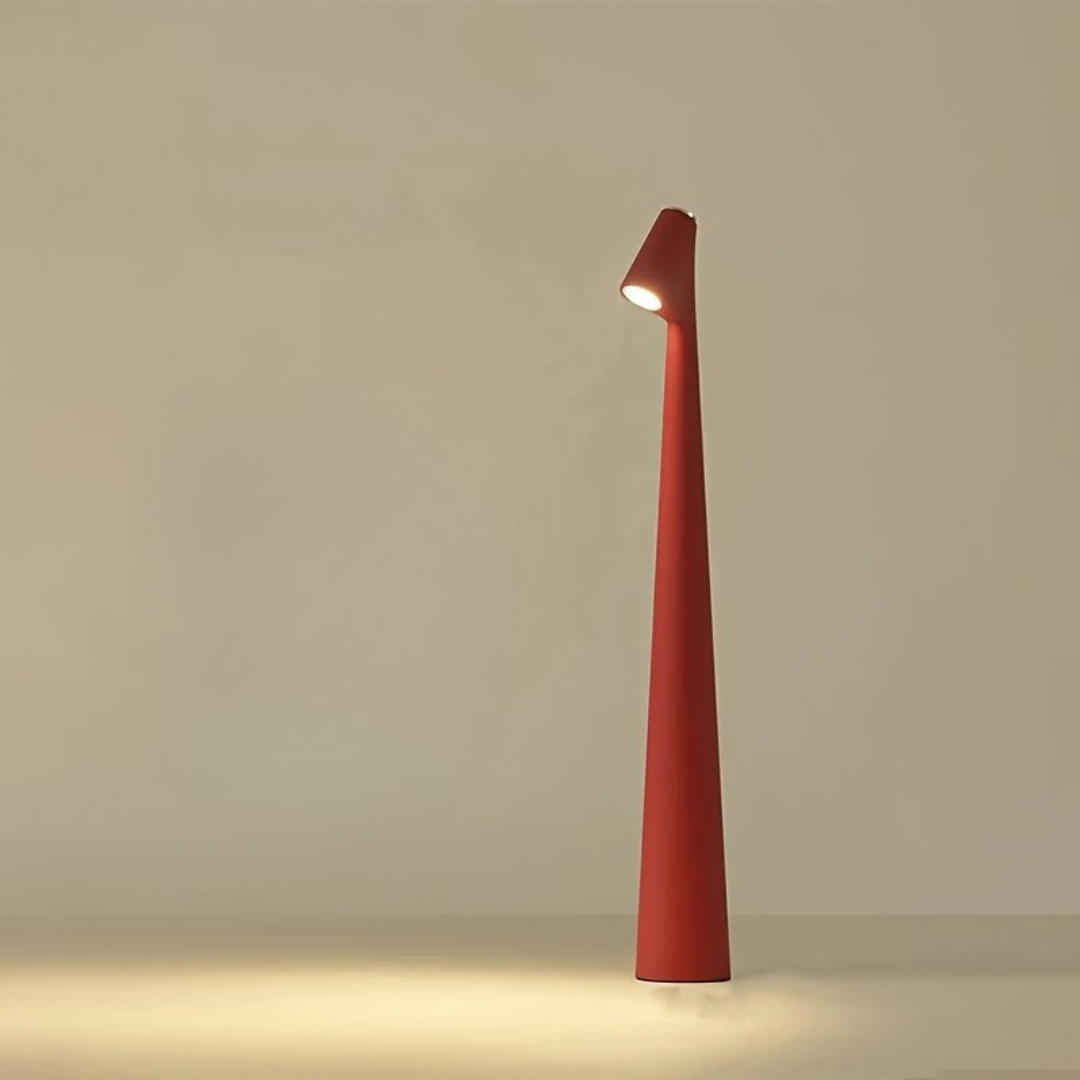 Bordslampa Modern LED Trådlös Touchkontroll | Veska Röd