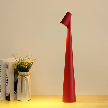 Bordslampa Modern Röd Metall LED Ljus | Veska Röd