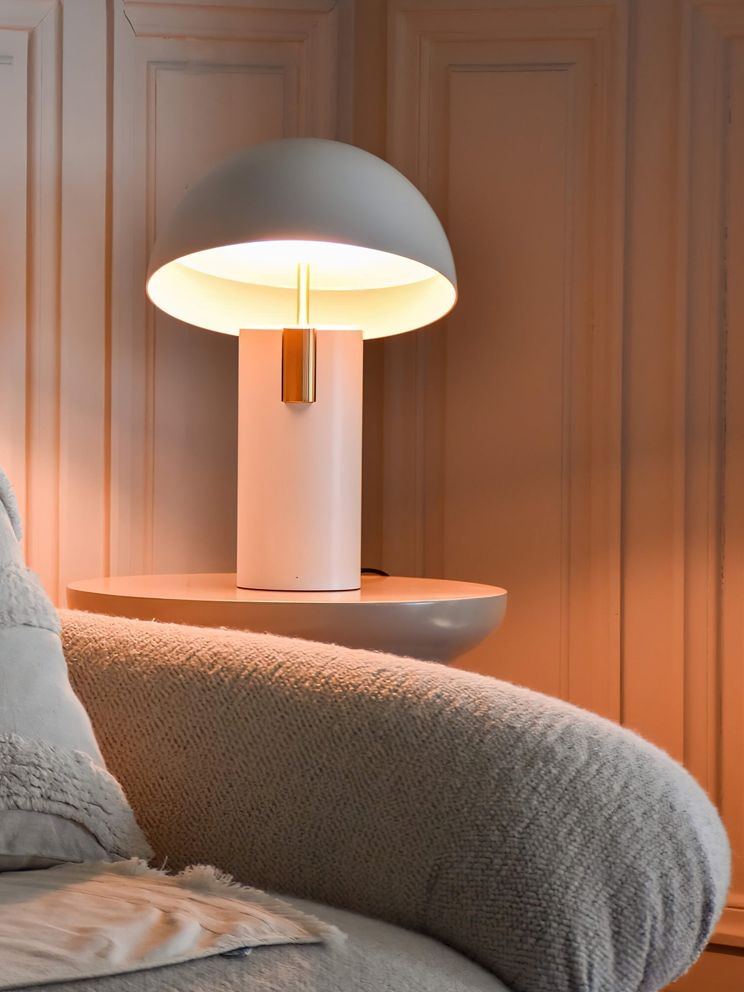 Bordslampa - RetroWave - Minimalistisk & Justerbar Design - Chic Modern Elegans | Veska