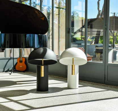 Bordslampa - RetroWave - Minimalistisk & Justerbar Design - Chic Modern Elegans | Veska