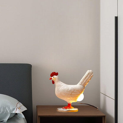 Bordslampa Rolig Höna Djur Nattljus | Veska