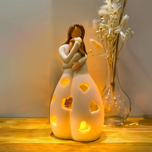 Bordslampa Romantisk Resin Varm Hjärta Ljus | Veska
