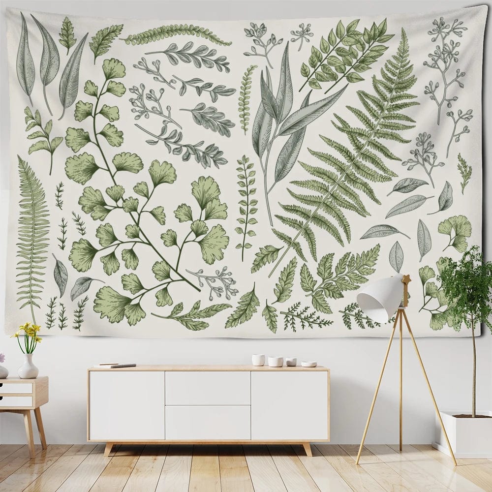 Botanisk Tryck Tapestry | Veska