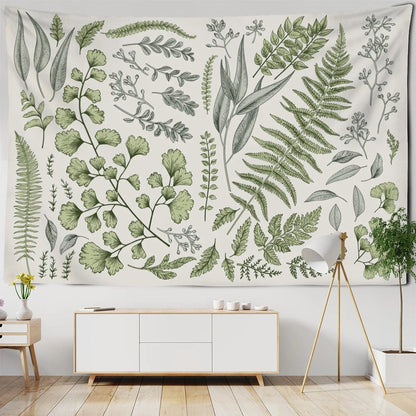Botanisk Tryck Tapestry | Veska