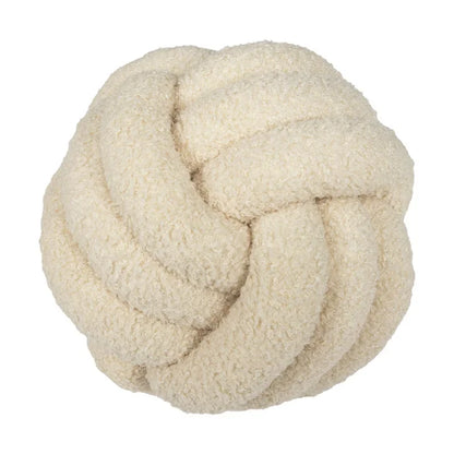 Boucle Repknut Boll Kudde | Veska Beige