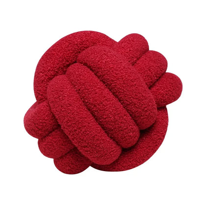 Boucle Repknut Boll Kudde | Veska burgundryd