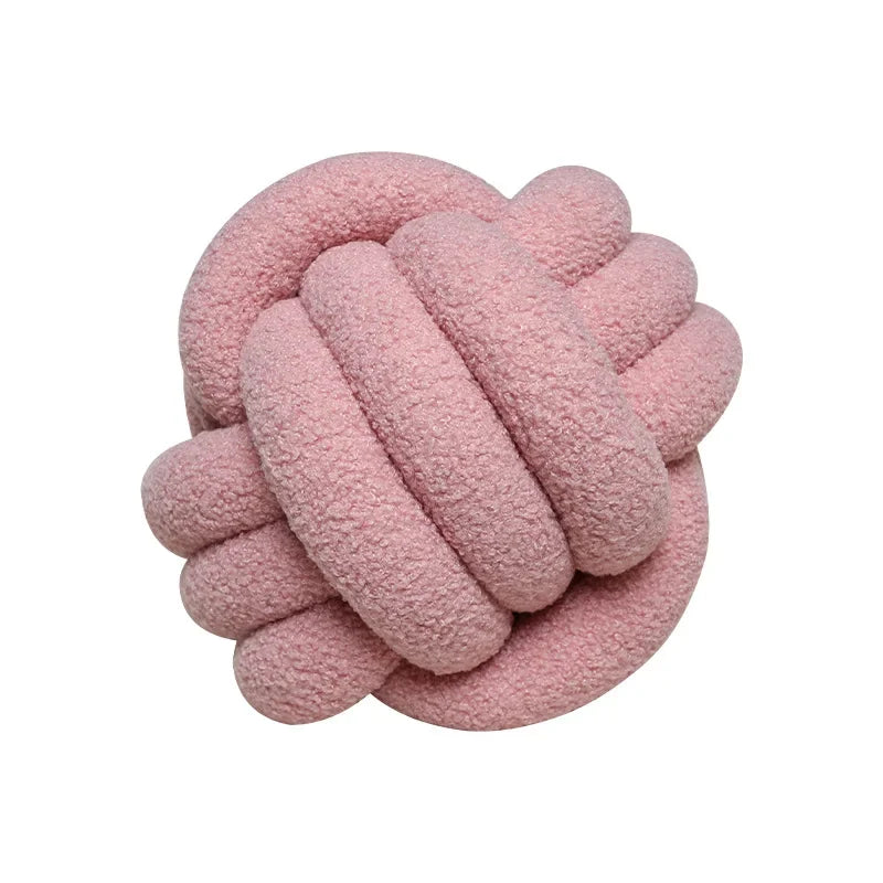 Boucle Repknut Boll Kudde | Veska gary pink