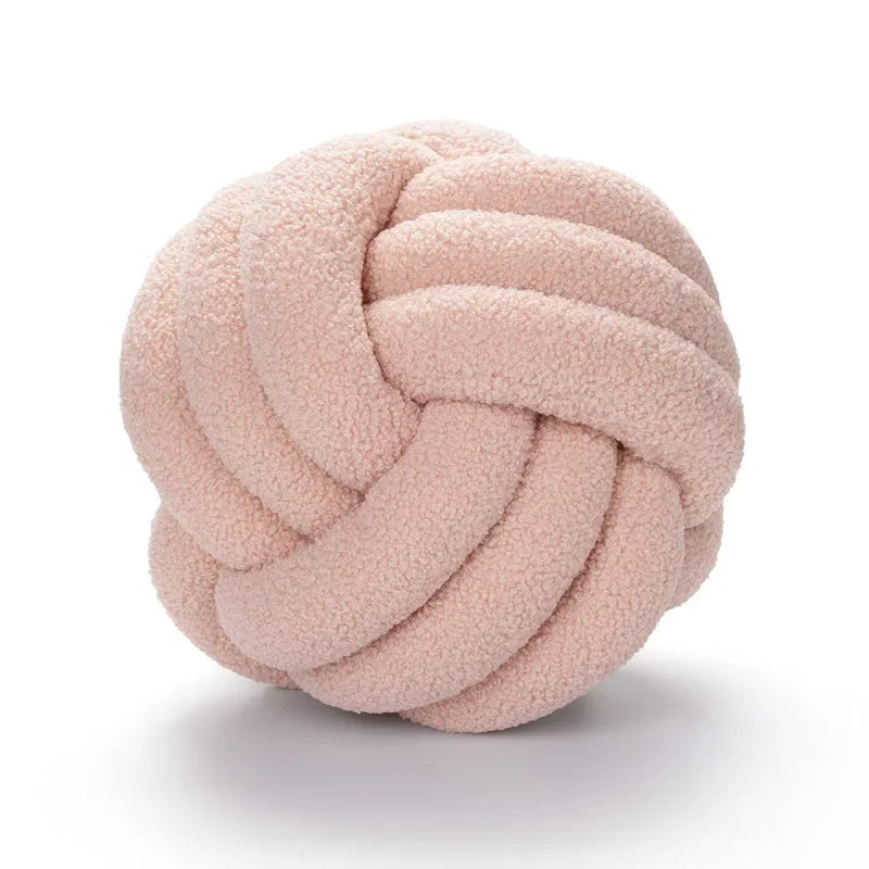 Boucle Repknut Boll Kudde | Veska rosa