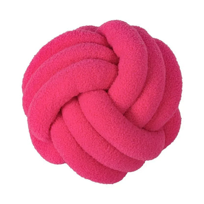 Boucle Repknut Boll Kudde | Veska rosaröd