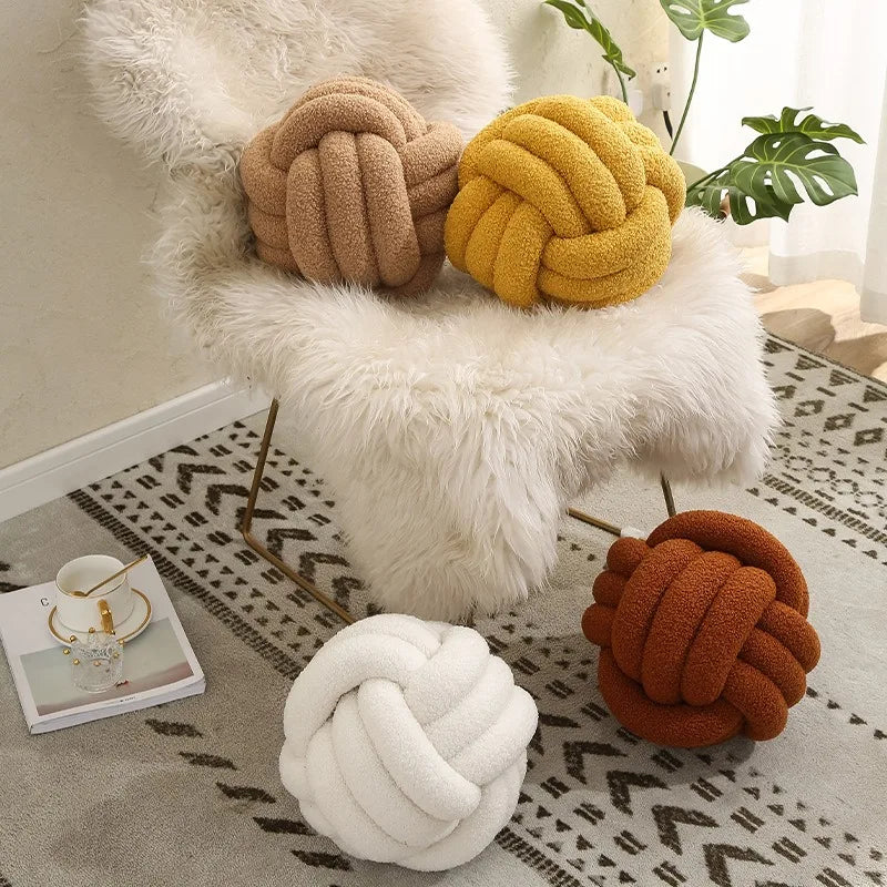 Boucle Repknut Boll Kudde | Veska