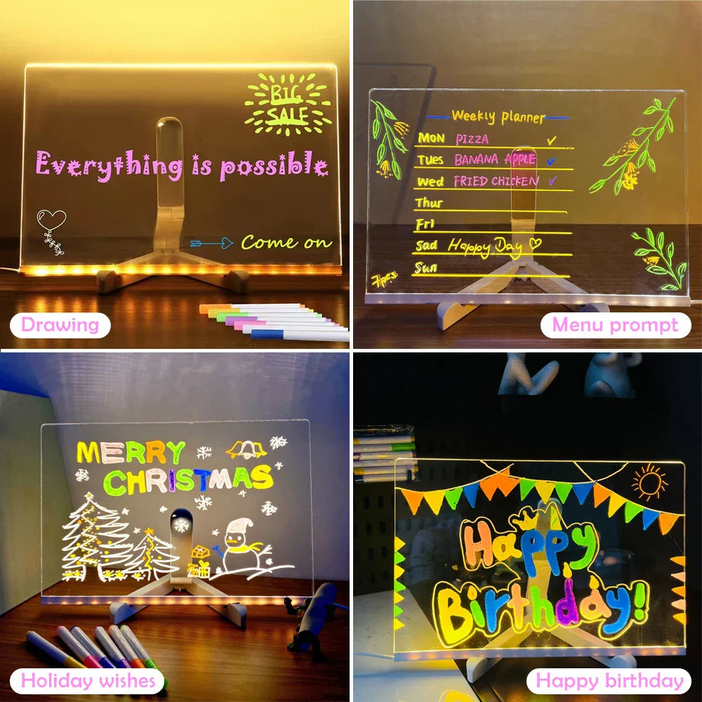 Bright Story Neon Skiss Ritplatta | Veska