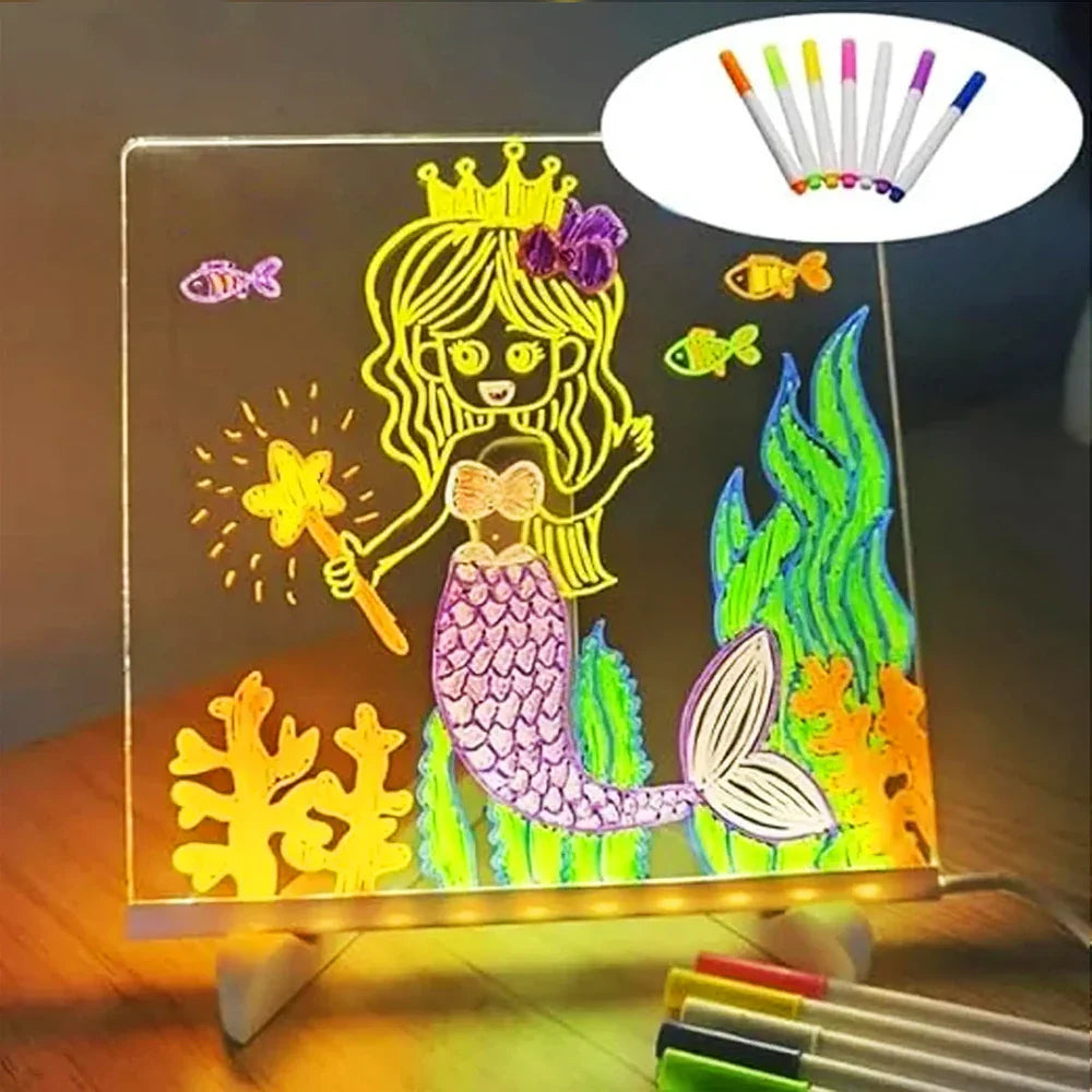 Bright Story Neon Skiss Ritplatta | Veska