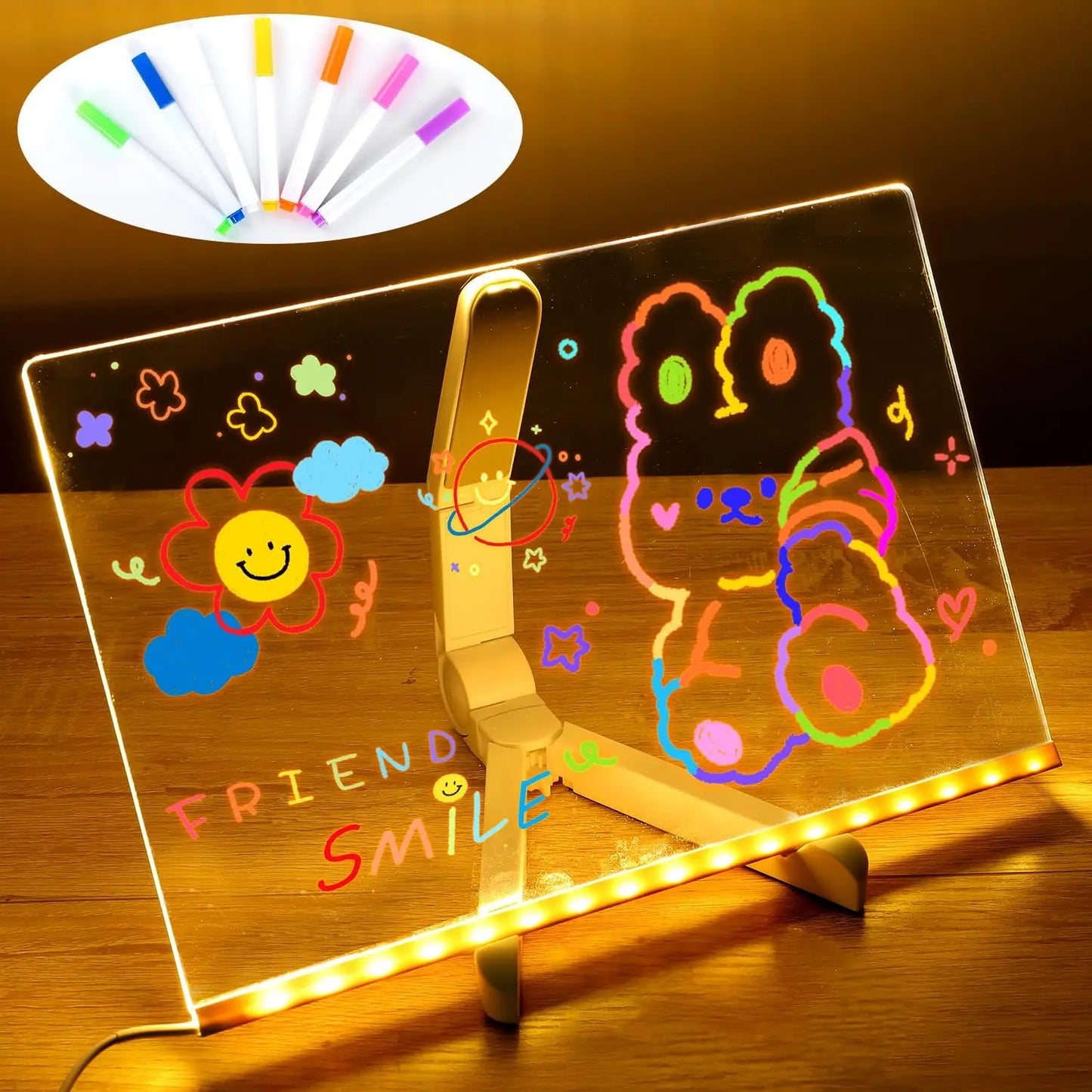 Bright Story Neon Skiss Ritplatta | Veska
