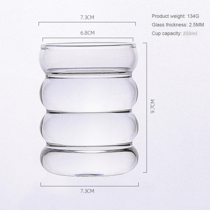 Bubble Glass Cup | Veska