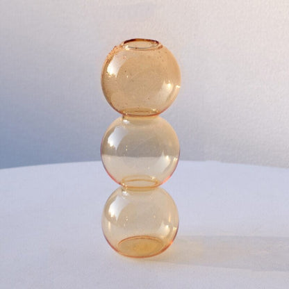 Bubble Glass Vase | Veska Persika-3 Bubbles