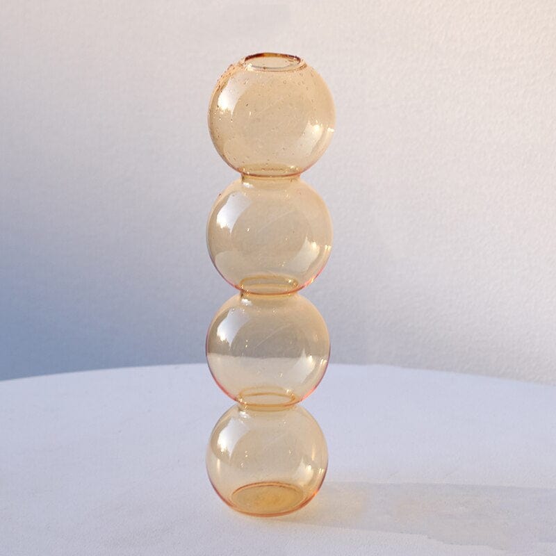 Bubble Glass Vase | Veska Persika-4 Bubbles