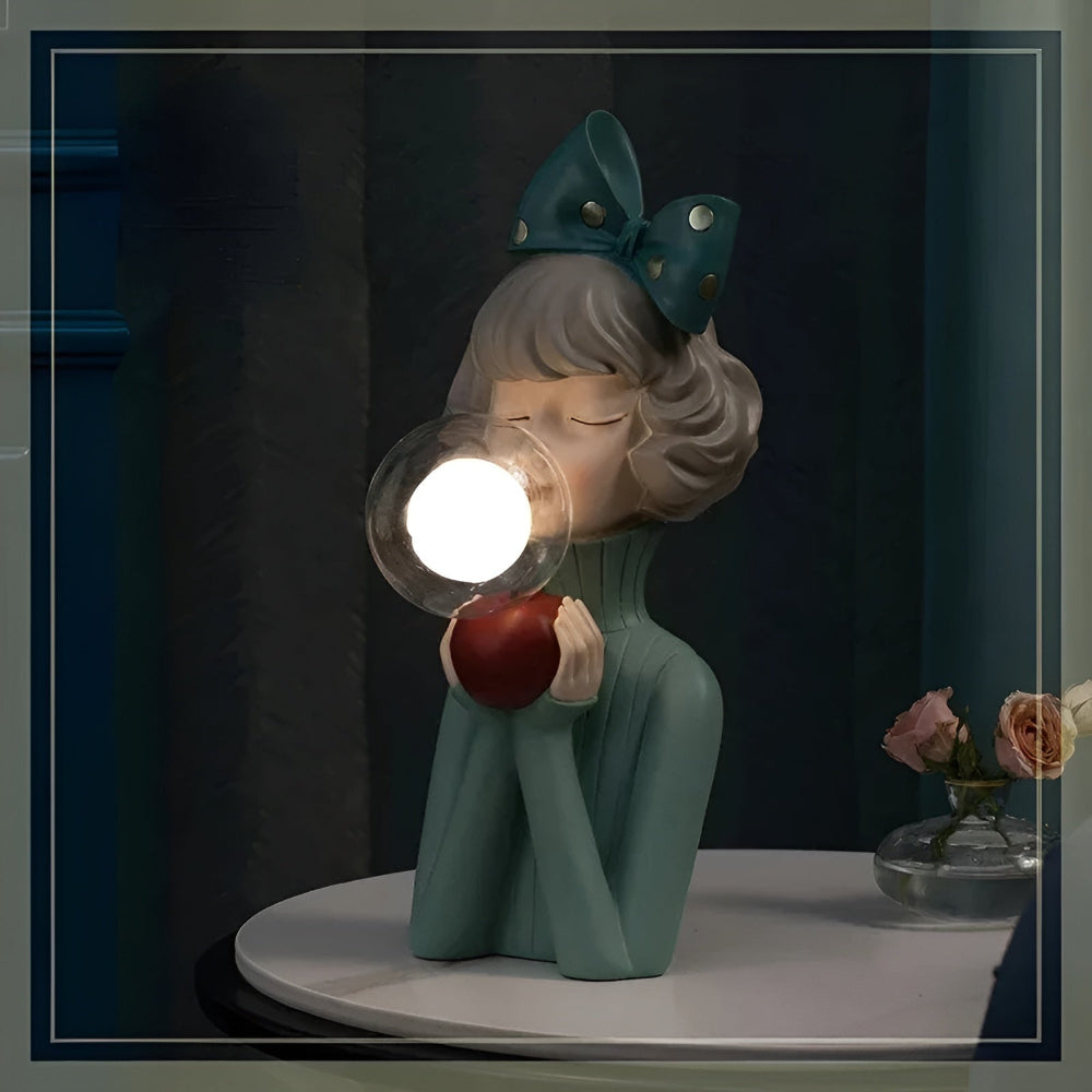 BubbleFairies Bordslampa – Fängslande Quartet Tecknad Flicka Figur Belysning | Veska