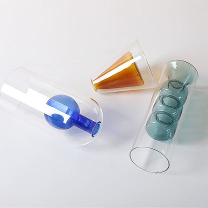 Bubbly Glass Vases - Opaque | Veska