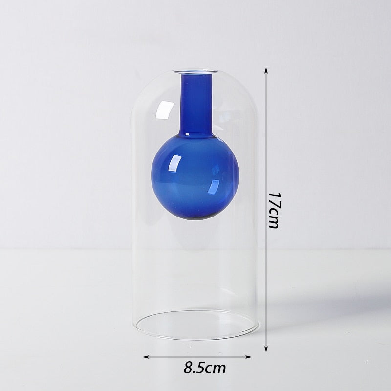 Bubbly Glass Vases - Opaque | Veska