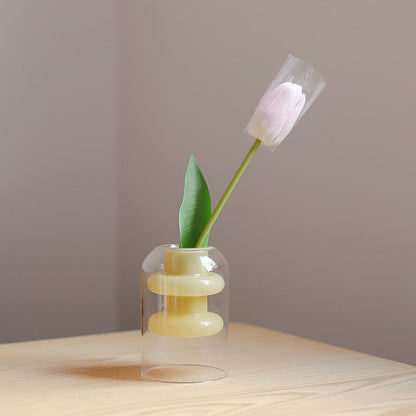 Bubbly Glass Vases - Opaque | Veska