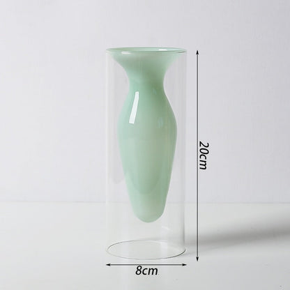 Bubbly Glass Vases - Opaque | Veska Jadegrön