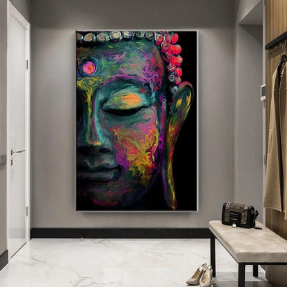 Buddha Ansikte Väggkonst | Veska