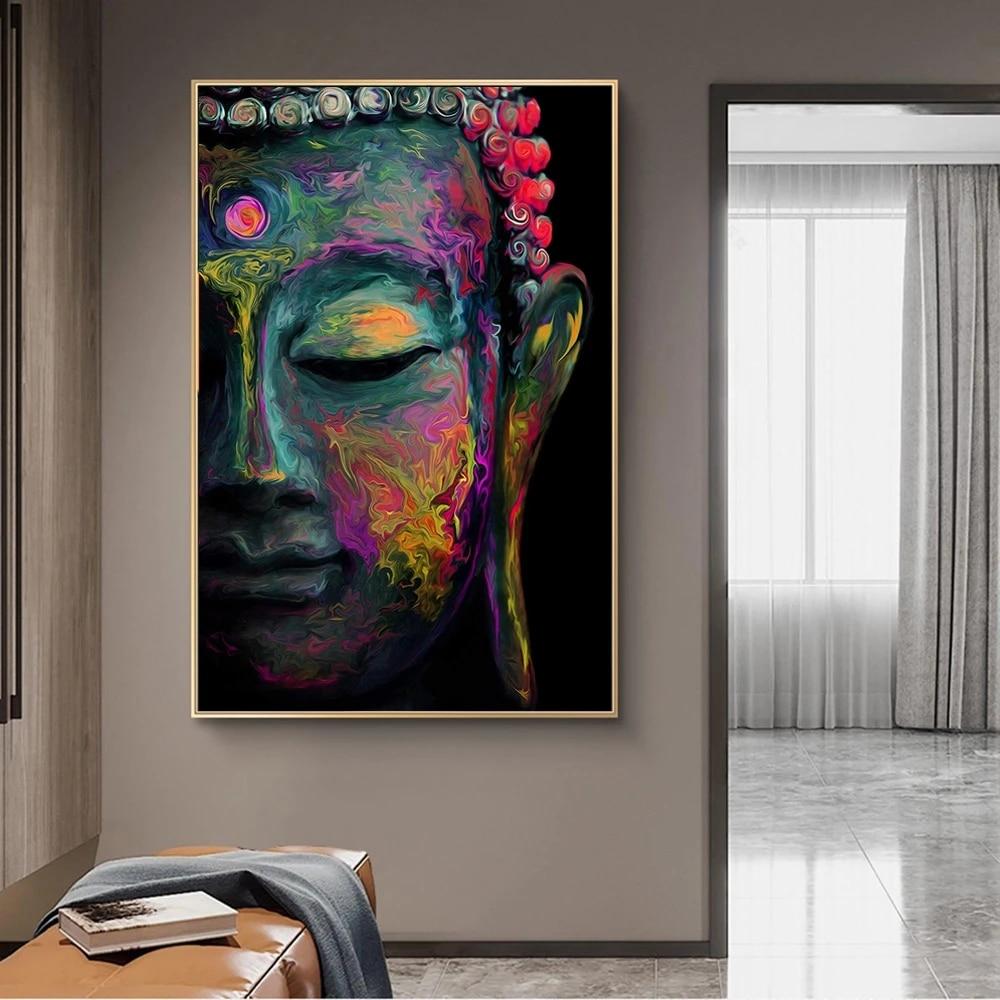 Buddha Ansikte Väggkonst | Veska