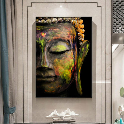 Buddha Ansikte Väggkonst | Veska