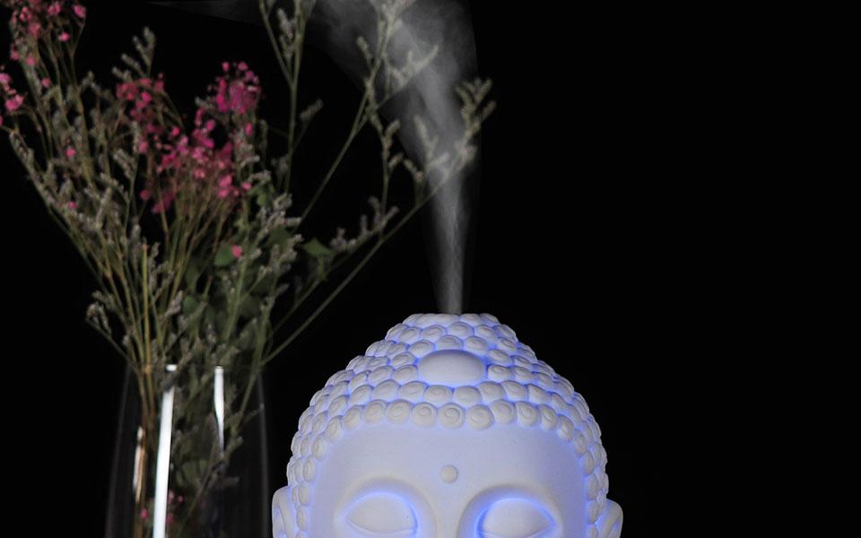 Buddha Head Aromaterapi Lampa | Veska