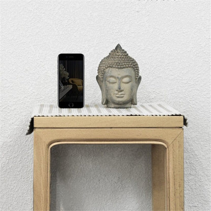 Buddha Huvudstaty Figurine | Veska