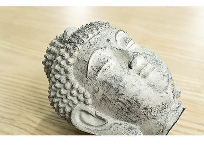Buddha Huvudstaty Figurine | Veska