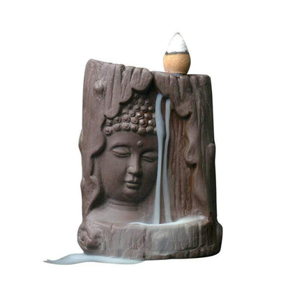 Buddha's Wisdom Rökåterflöde Rökelsebrännare | Veska