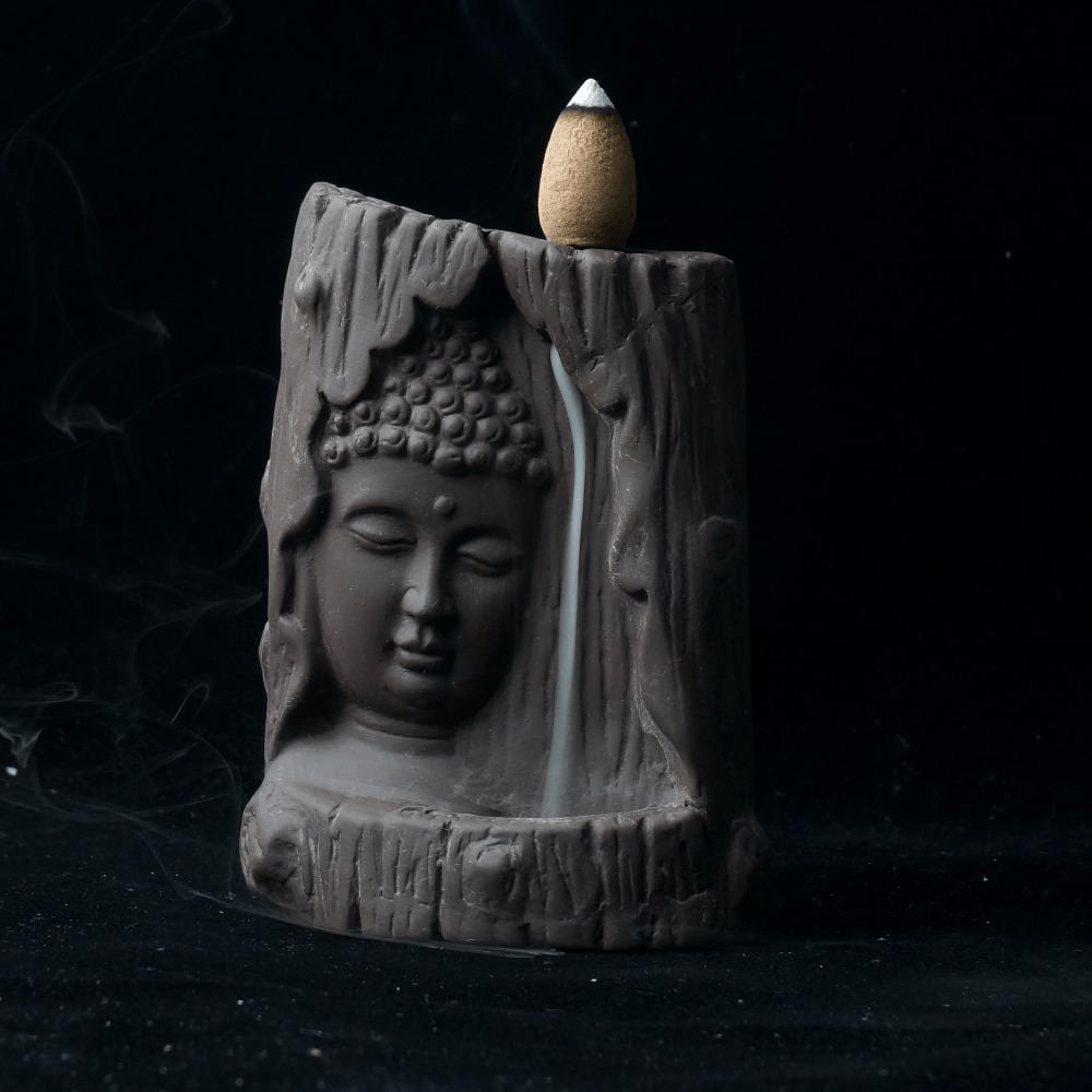 Buddha's Wisdom Rökåterflöde Rökelsebrännare | Veska