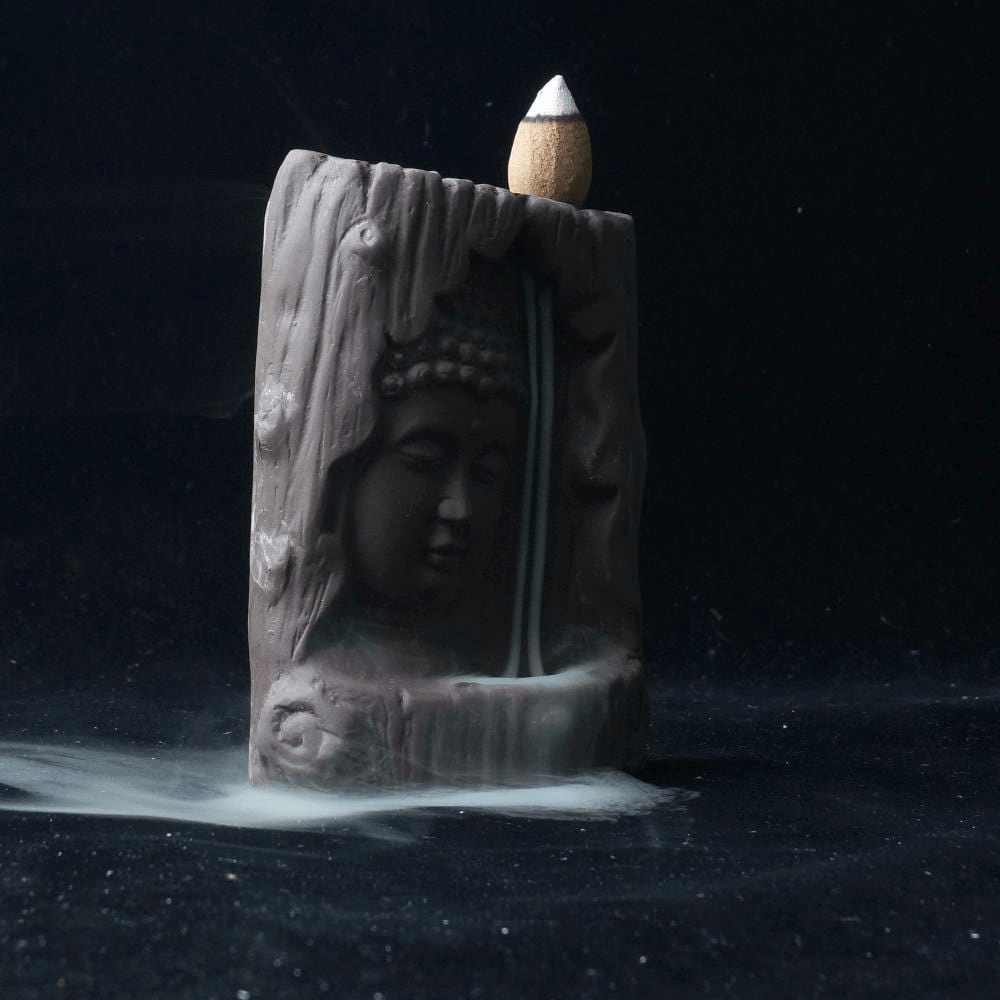 Buddha's Wisdom Rökåterflöde Rökelsebrännare | Veska