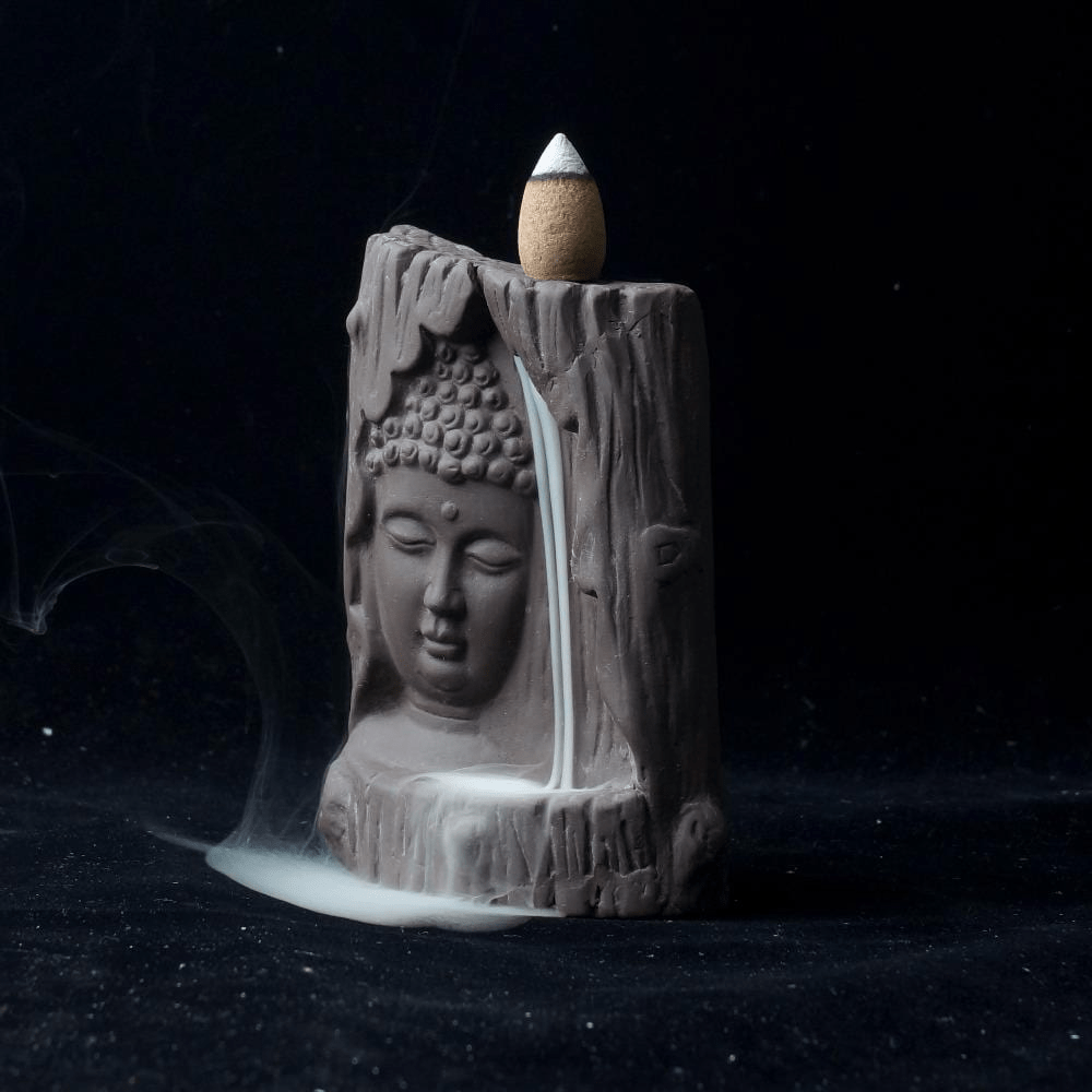 Buddha's Wisdom Rökåterflöde Rökelsebrännare | Veska