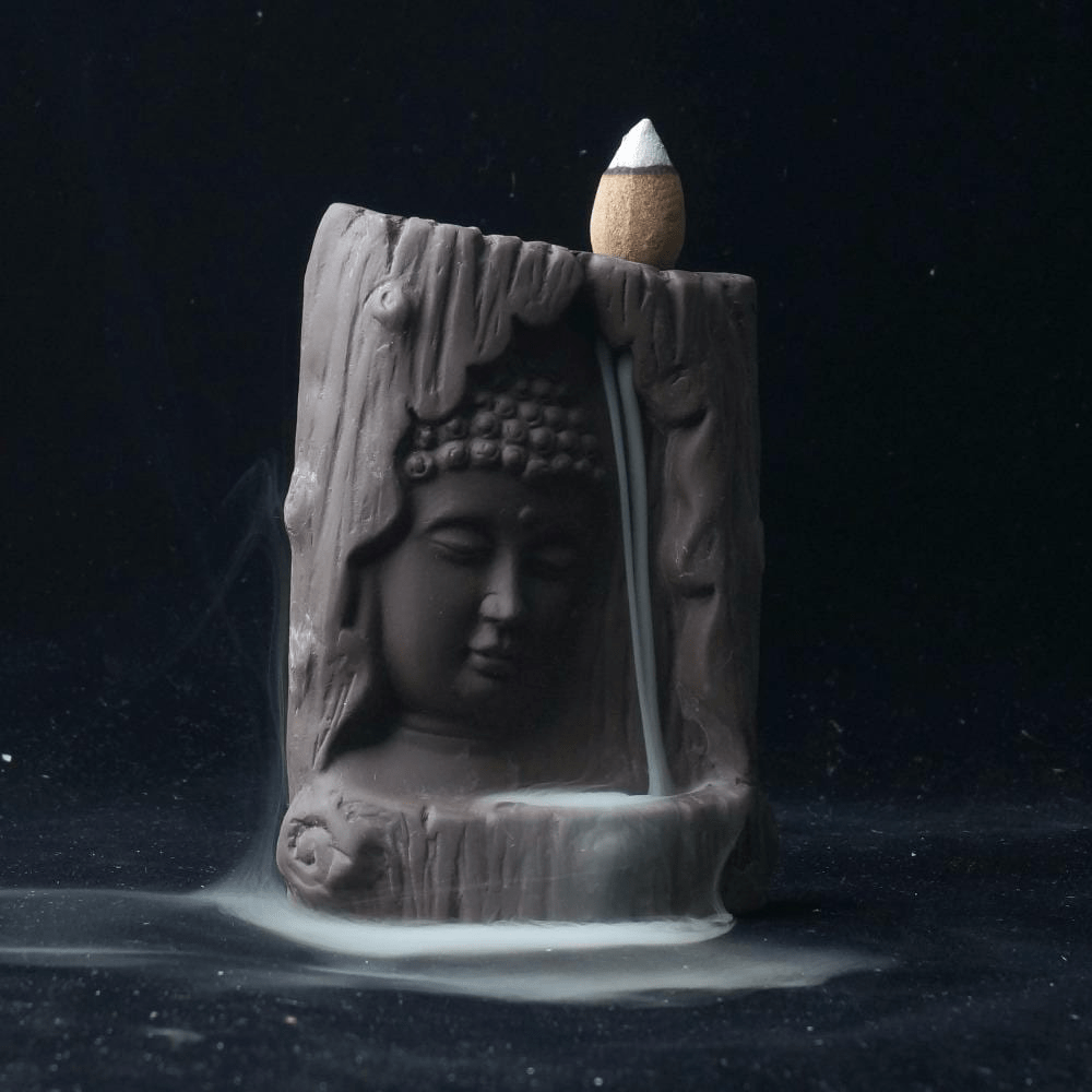 Buddha's Wisdom Rökåterflöde Rökelsebrännare | Veska