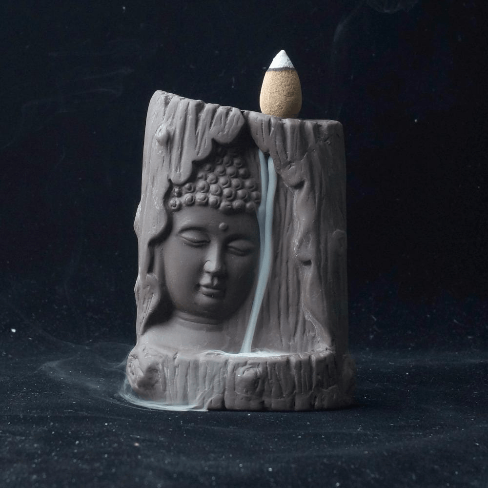 Buddha's Wisdom Rökåterflöde Rökelsebrännare | Veska