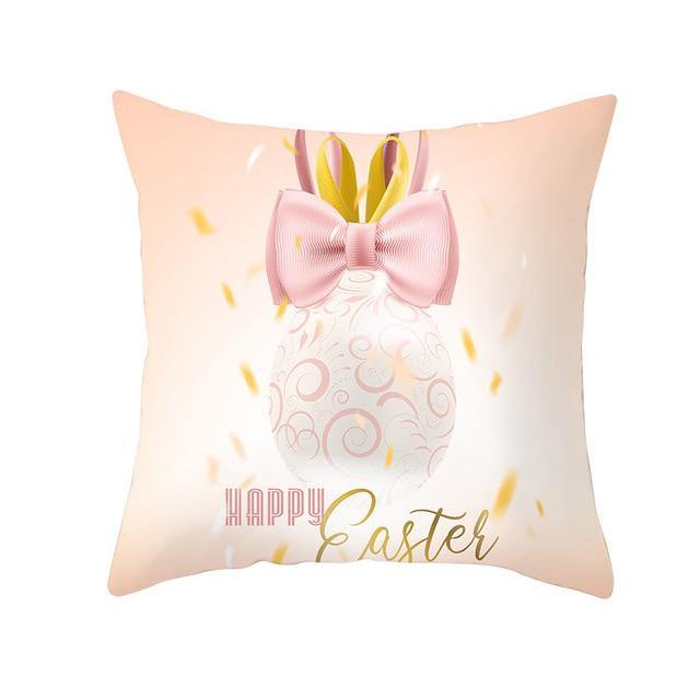 Bunny Påskägg Bomull Kuddöverdrag | Veska 3 45x45cm