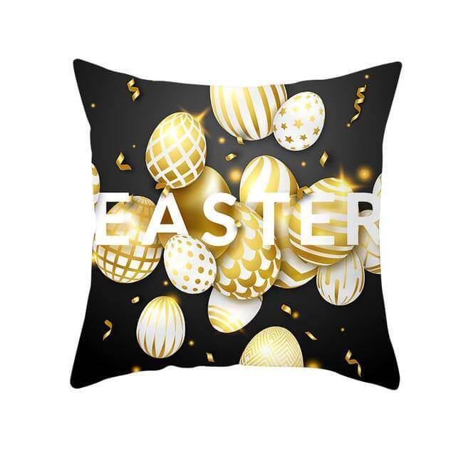 Bunny Påskägg Bomull Kuddöverdrag | Veska 8 45x45cm