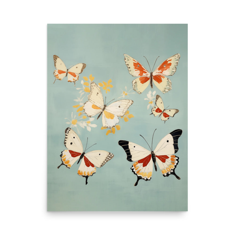 Butterflies | Veska 18″×24″
