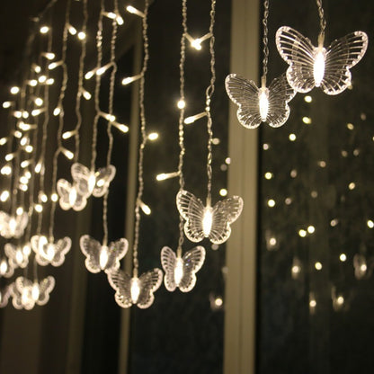 Butterfly LED Gardin Lampor | Veska Varm vit
