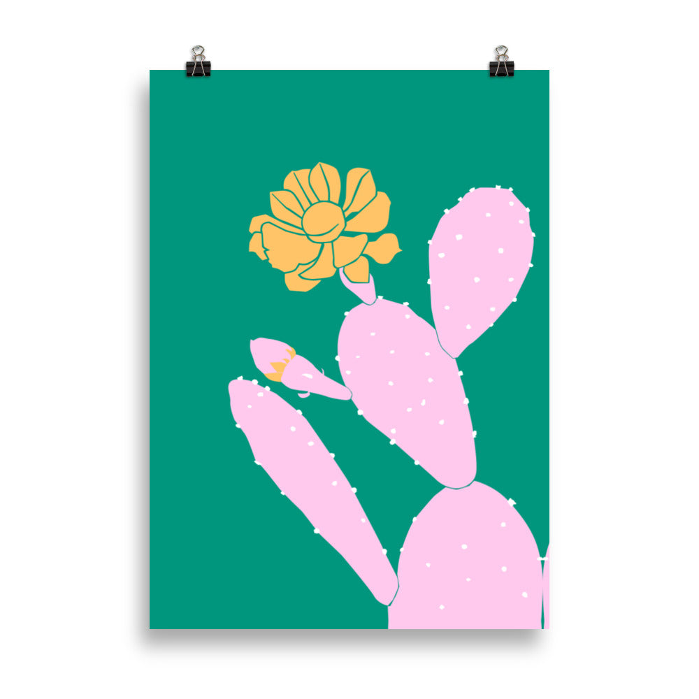 Cactus Flower | Veska 50×70 cm