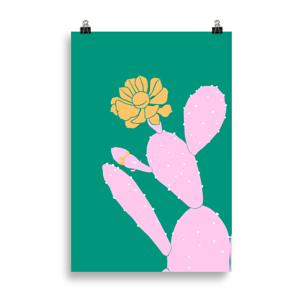 Cactus Flower | Veska 61×91 cm