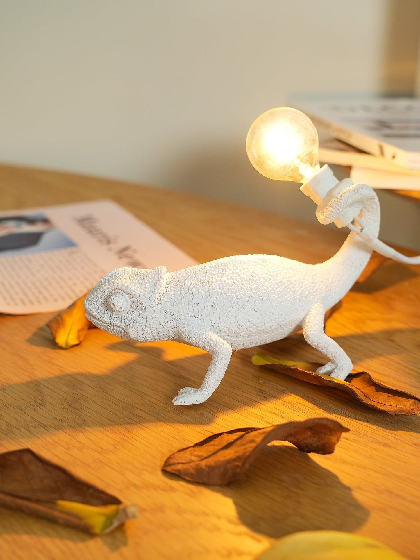 CamouGlow – Harmlampa i resin med charmig kameleondetalj | Veska