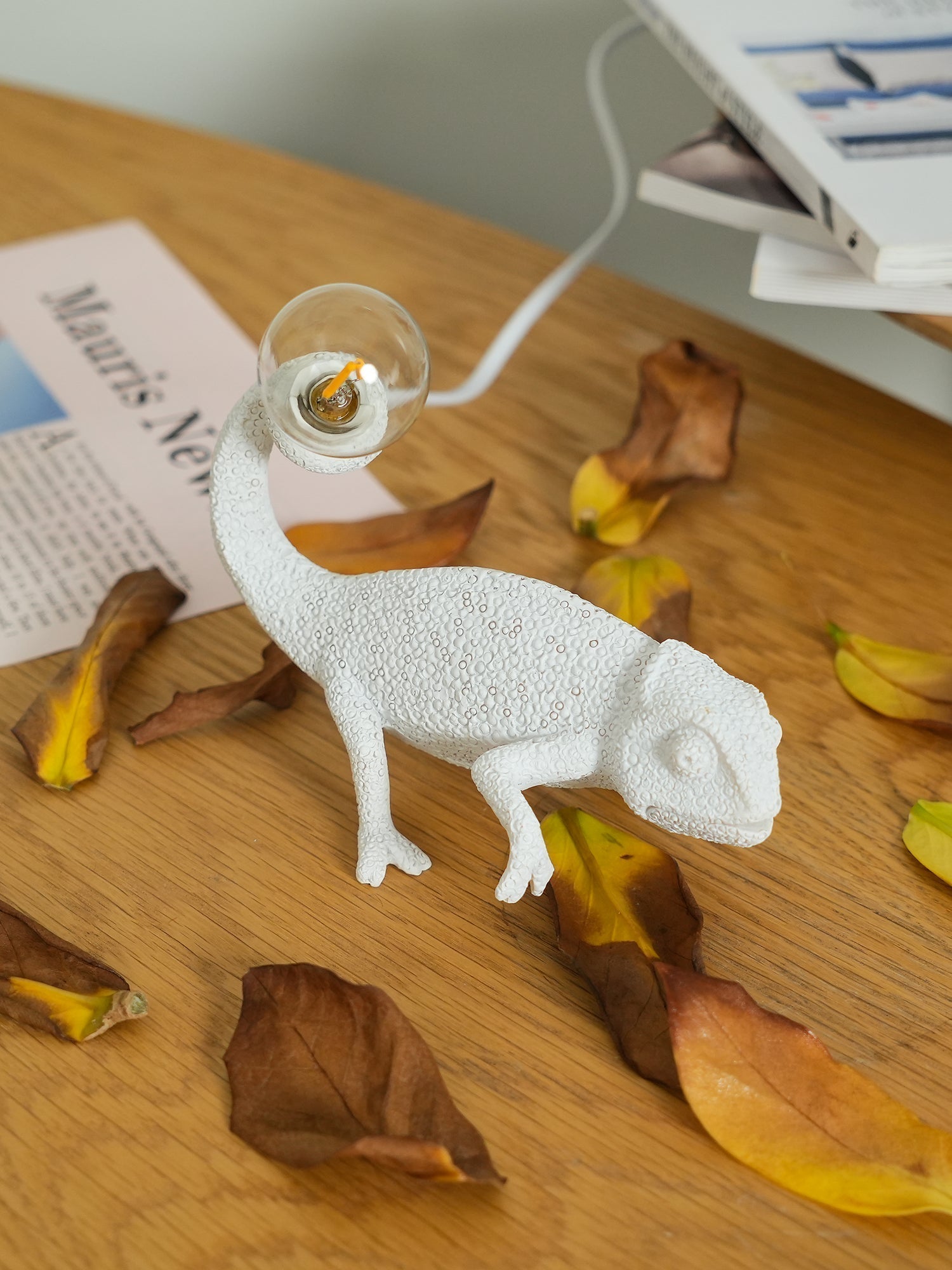 CamouGlow – Harmlampa i resin med charmig kameleondetalj | Veska