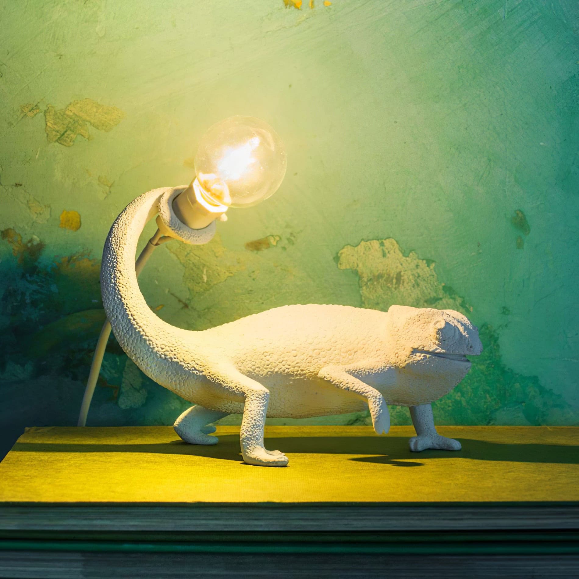 CamouGlow – Harmlampa i resin med charmig kameleondetalj | Veska