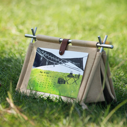 Camping Dreams Tält Skrivbord Kalender | Veska