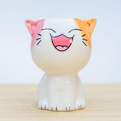 Cartoon Cat Blomkrukor | Veska 4