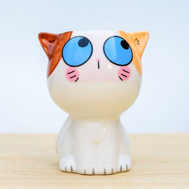 Cartoon Cat Blomkrukor | Veska 5